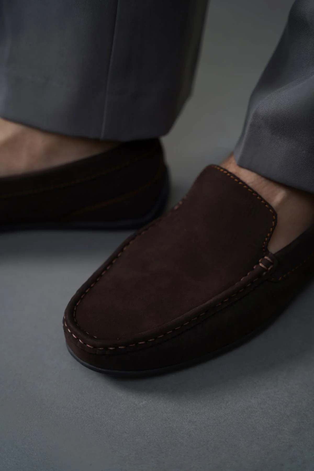 COMFORT REAL LEATHER MOCCASIN